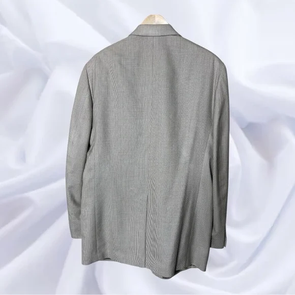 Ralph Lauren 52% Silk 48% Wool Blend Blazer Jacket Men’s Size 44L FREE SHIPPING